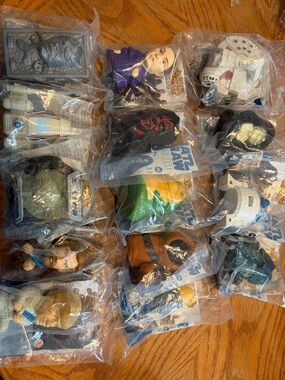 Burger King Star Wars Collectible Figures - Mixed Characters (14 figures)